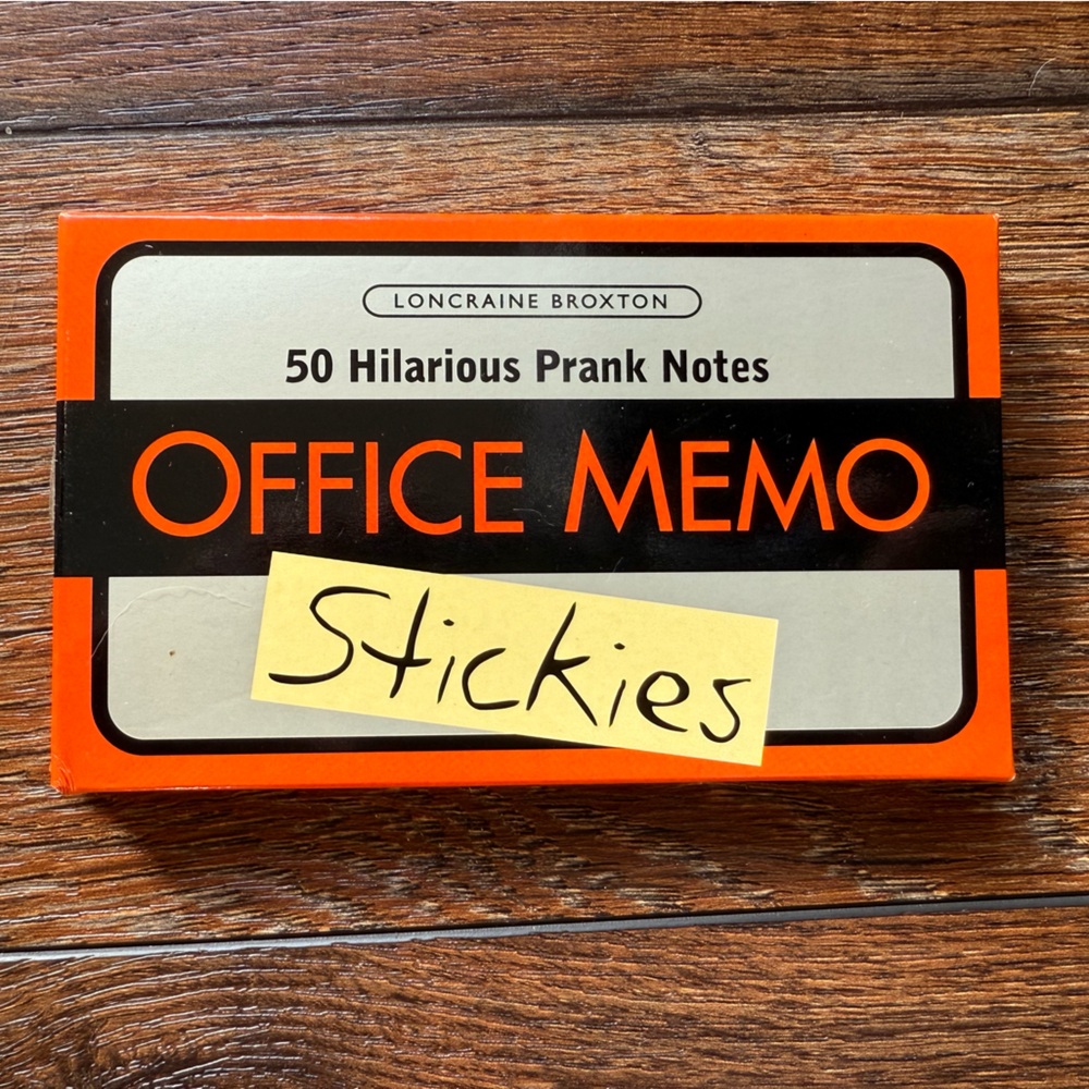 50 Hilarious Pranks Office Memo Note Stickies